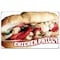 Signmission Chicken Tenders And Fries Banner Heavy Duty 13 Oz Vinyl with Grommets B-60 Chicken Tenders And Fries - alternate 1